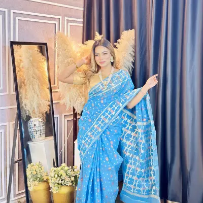 Premium Jamdani Sari - PJS3