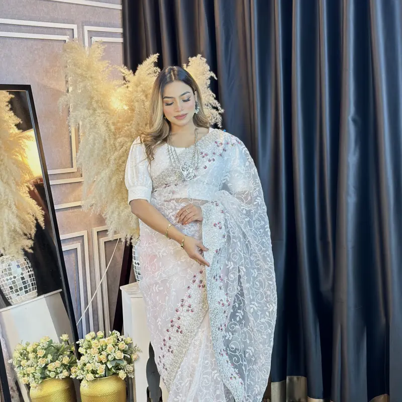 Exclusive Organza Sari - EOS1