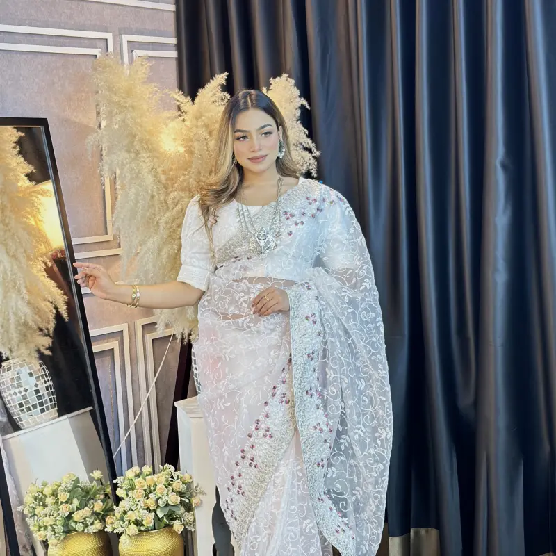 Exclusive Organza Sari - EOS1