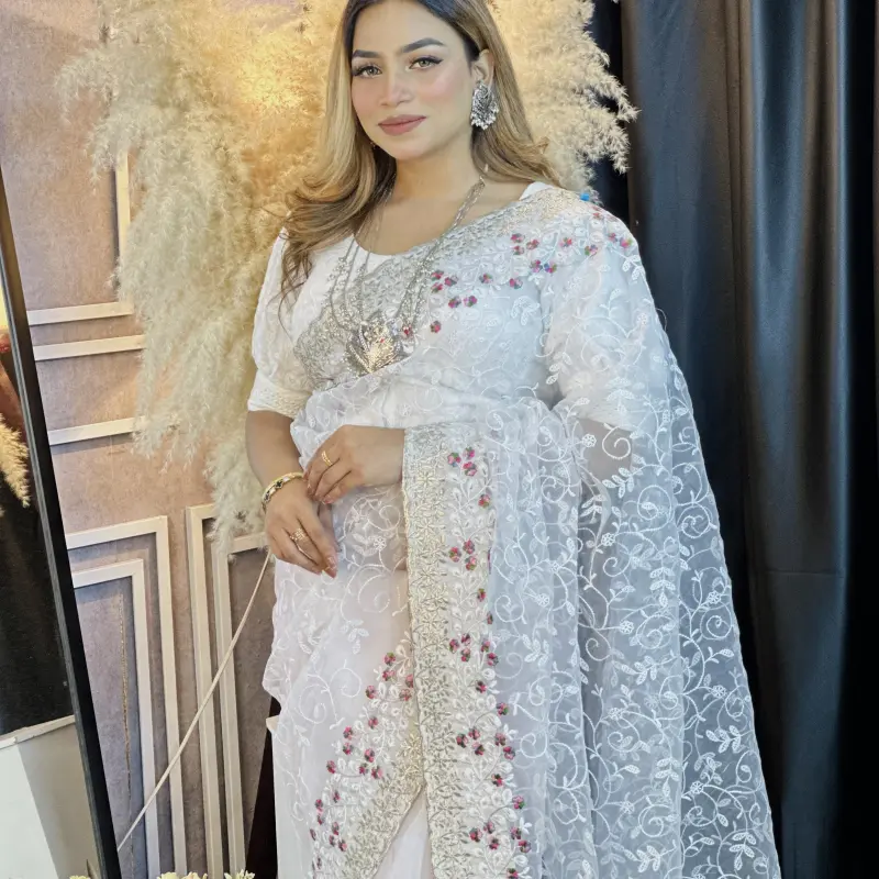 Exclusive Organza Sari - EOS1