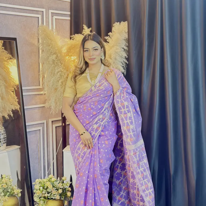 Premium Jamdani Sari - PJS6