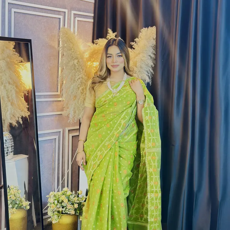 Premium Jamdani Sari - PJS8