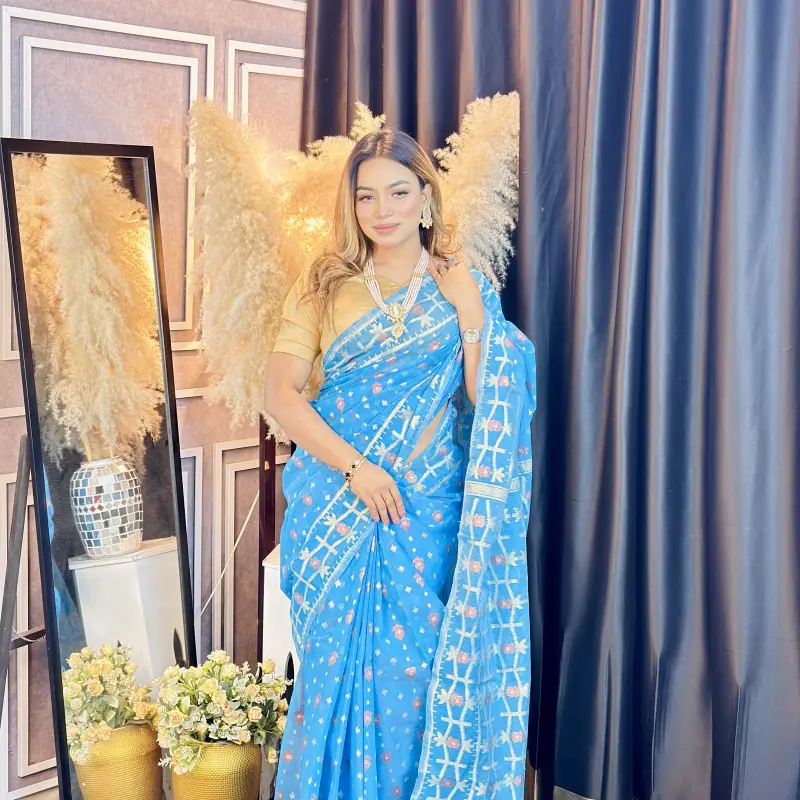 Premium Jamdani Sari - PJS3