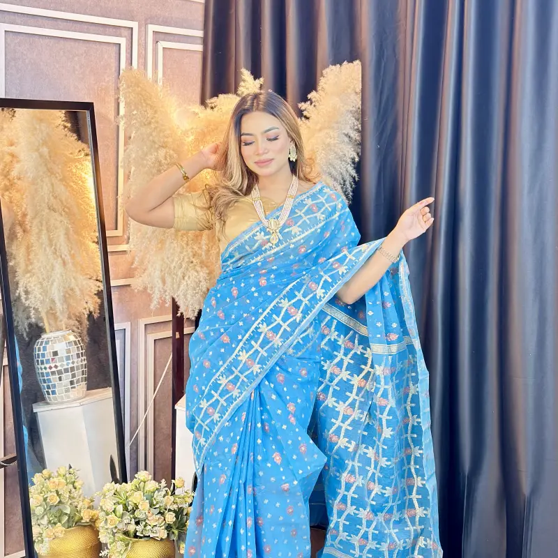 Premium Jamdani Sari - PJS3