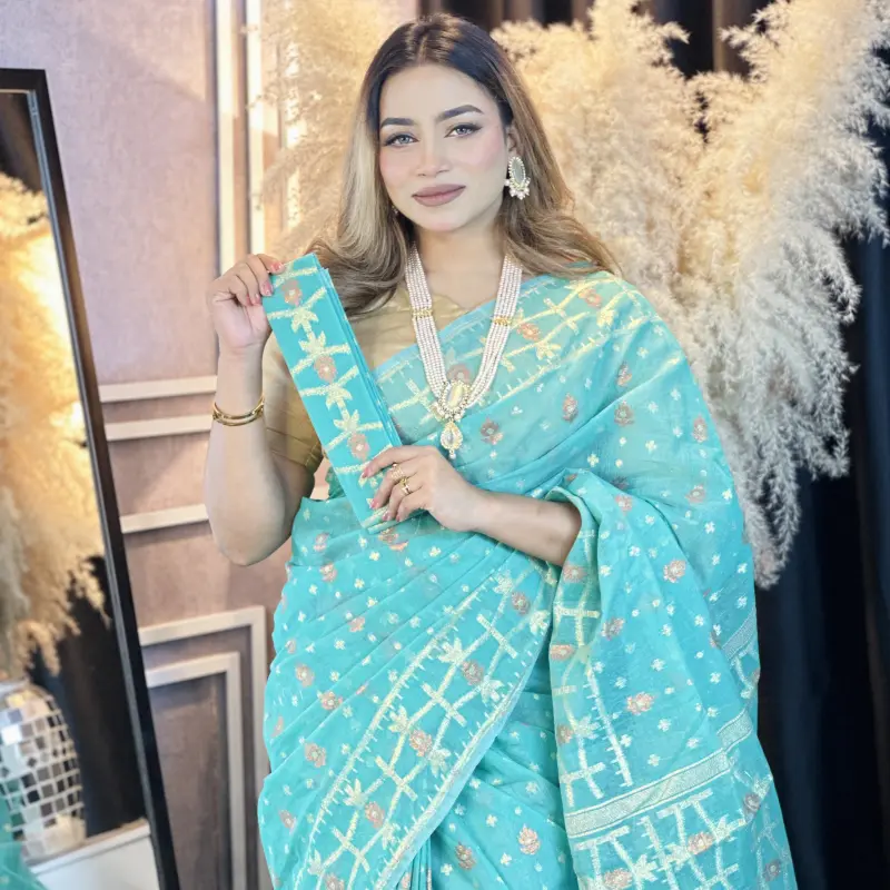 Premium Jamdani Sari - PJS2