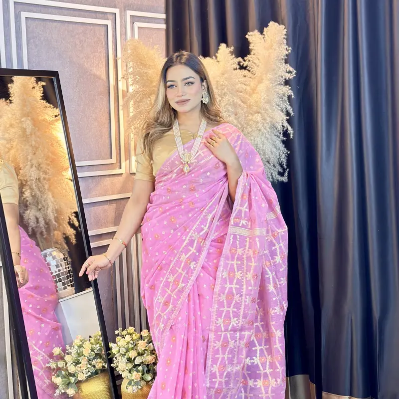 Premium Jamdani Sari - PJS4