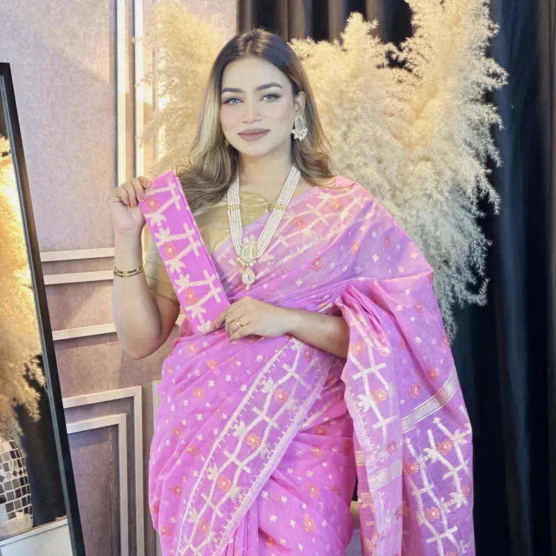 Premium Jamdani Sari - PJS4