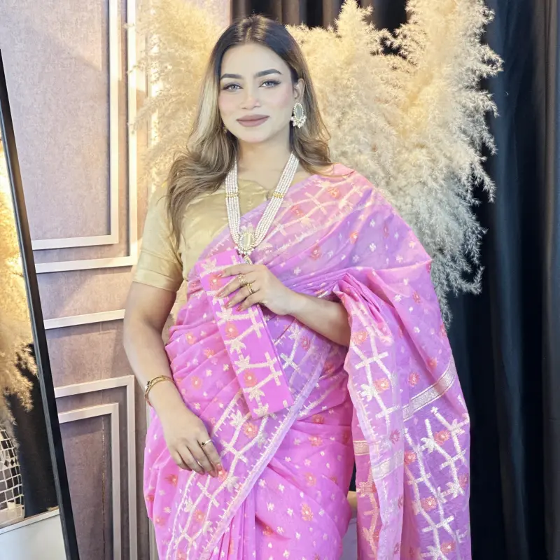 Premium Jamdani Sari - PJS4