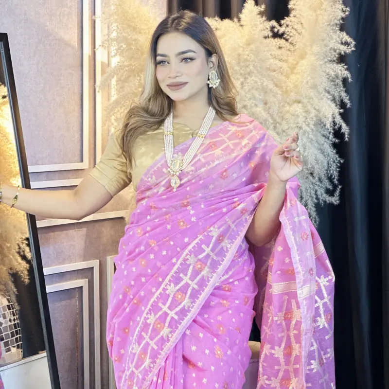 Premium Jamdani Sari - PJS4